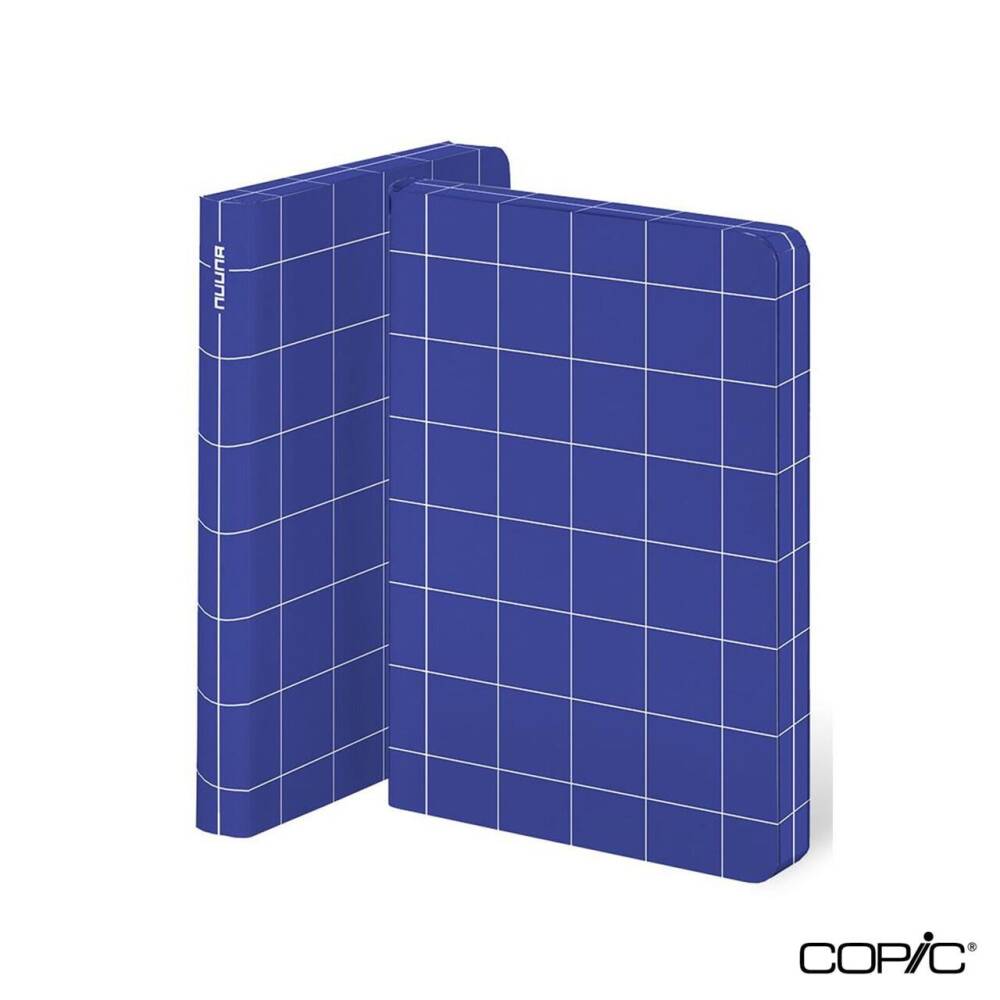 Nuuna Dotted Premium Notebook Break The Grid Blue A6 120 gr 176 Pages