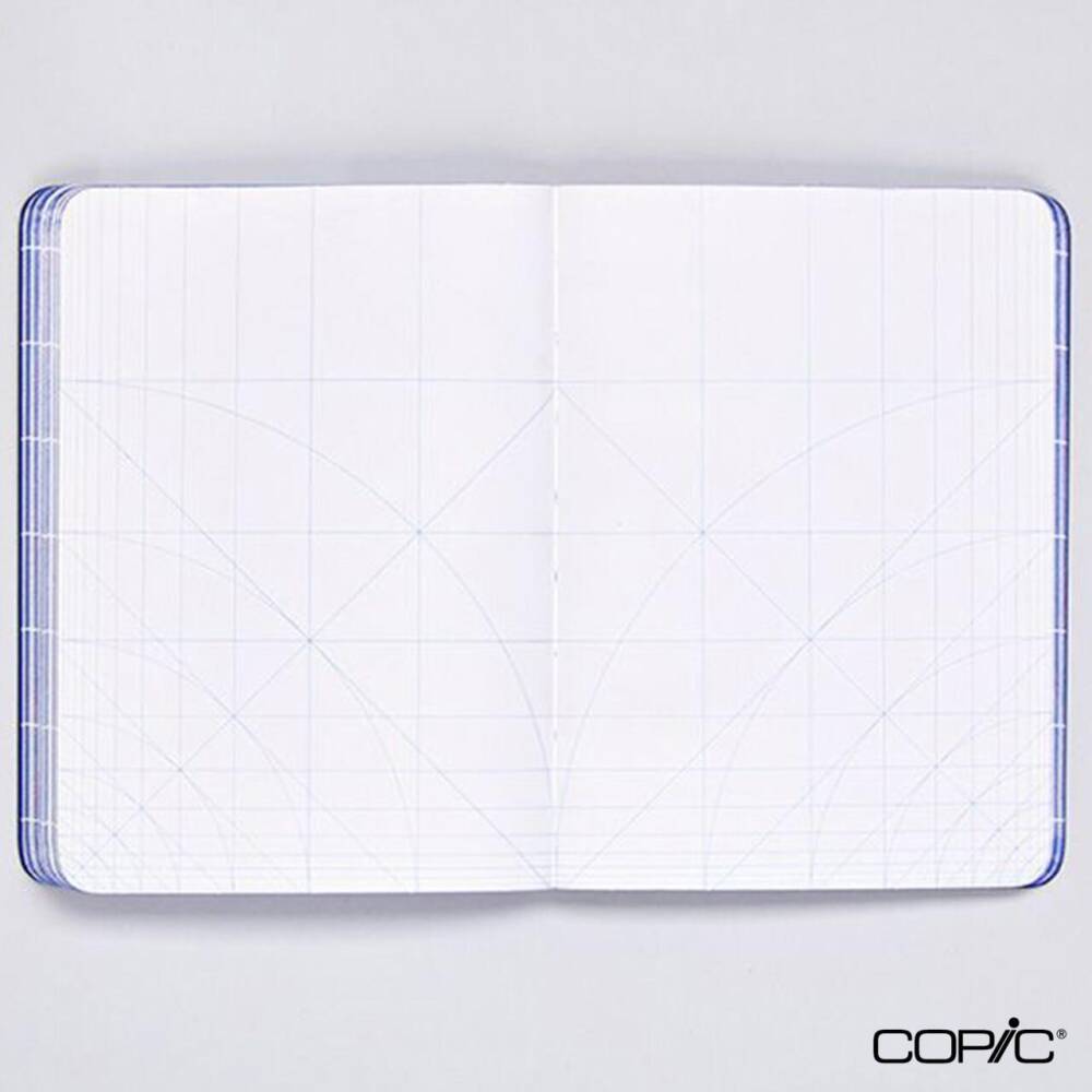 Nuuna Dotted Premium Notebook Break The Grid Blue A6 120 gr 176 Pages