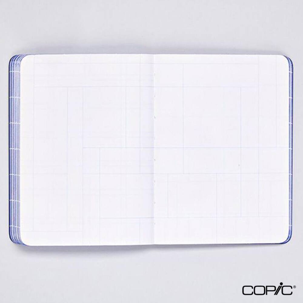 Nuuna Dotted Premium Notebook Break The Grid Blue A6 120 gr 176 Pages