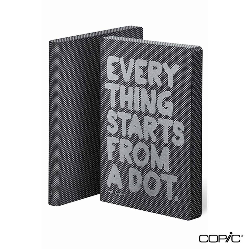 Nuuna Noktalı Premium Defter Everything Starts From A Dot A5 120 gr 256 Sayfa