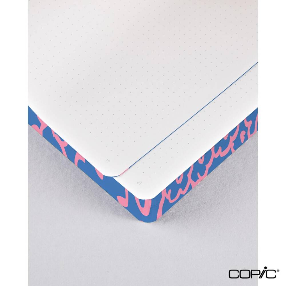 Nuuna Dotted Premium Notebook Flower Pover A6 120 gr 176 Pages