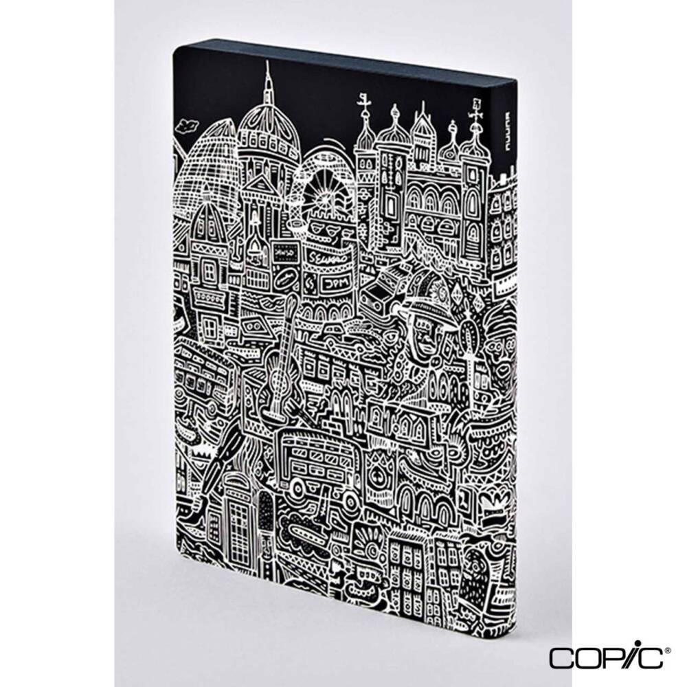 Nuuna Dotted Premium Notebook London A5 120 gr 256 Pages