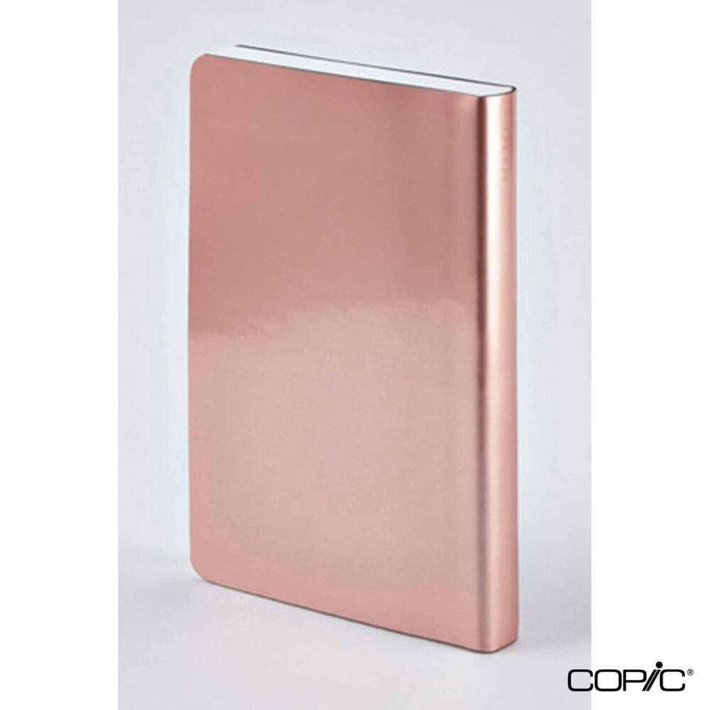 Nuuna Noktalı Premium Defter Shiny Starlet Cosmo Rose A6 120 gr 176 Sayfa