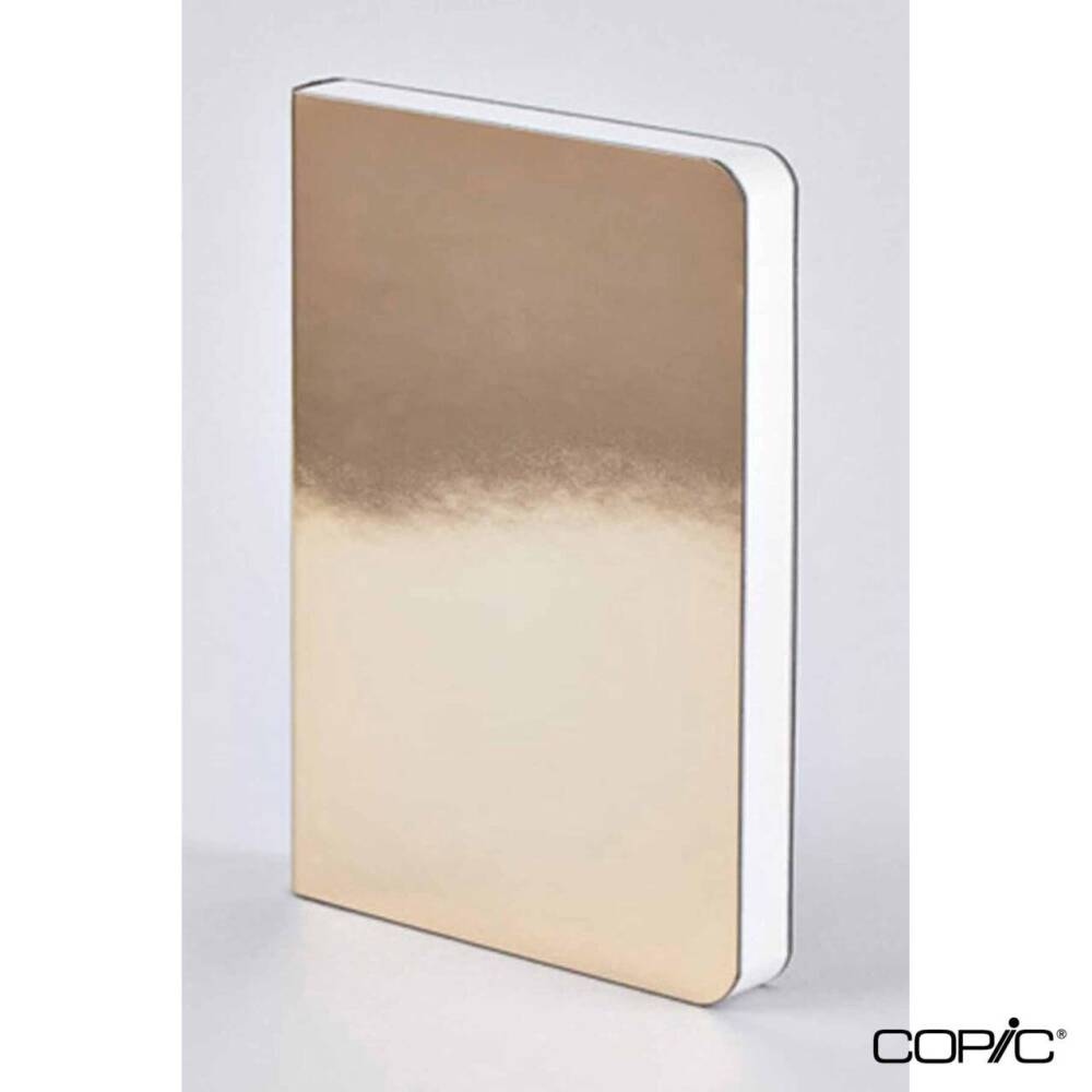 Nuuna Noktalı Premium Defter Shiny Starlet Gold A6 120 gr 176 Sayfa