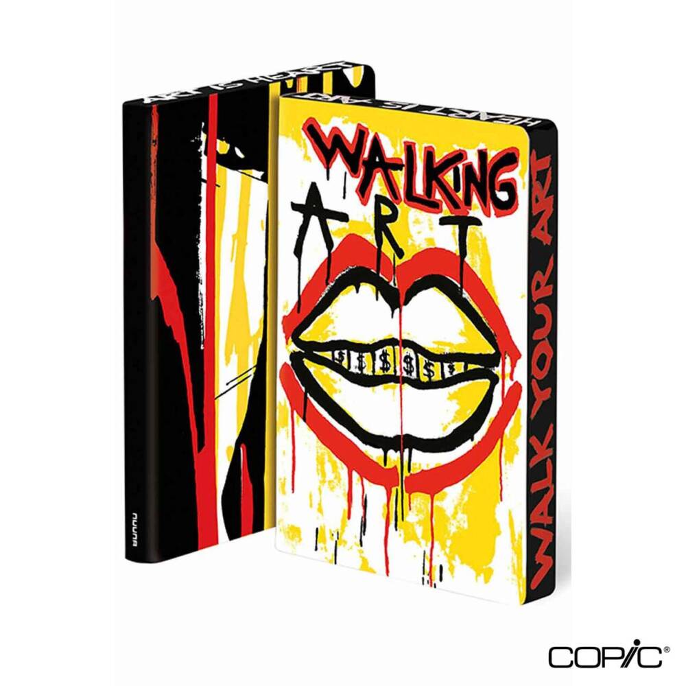 Nuuna Noktalı Premium Defter Walking Art By Marija Mandic A5 120 gr 256 Sayfa