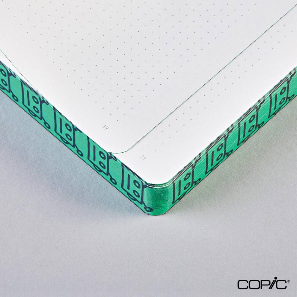 Nuuna Dotted Premium Notebook Write Against The Machines A5 120gr 256 Pages