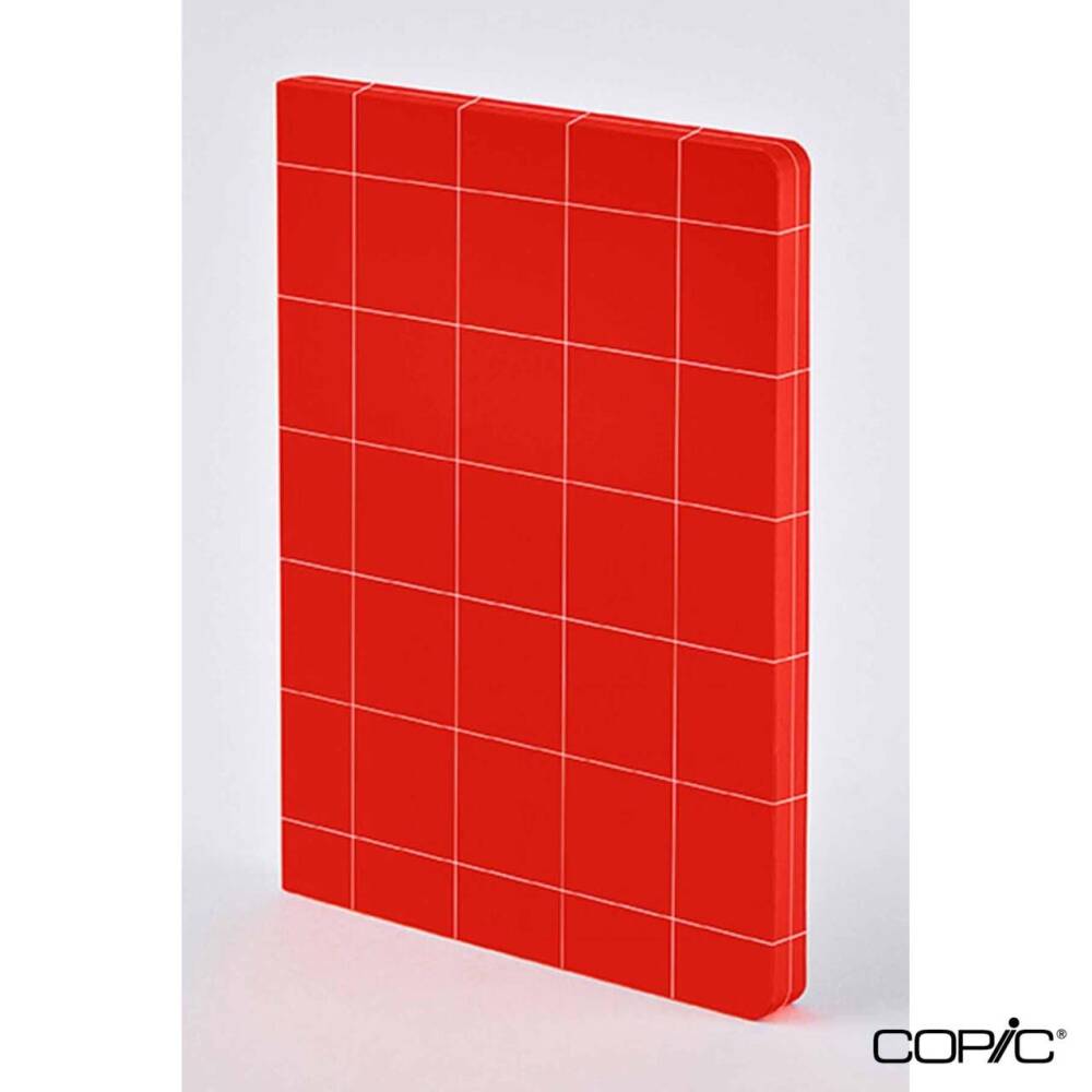 Nuuna Premium Defter Break The Grid Red A5 120 gr 160 Sayfa