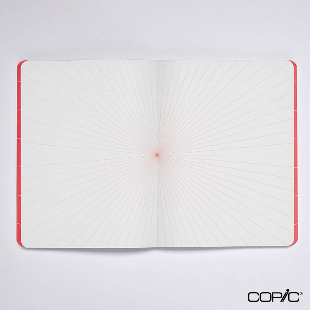 Nuuna Premium Notebook Break The Grid Red A5 120 gr 160 Pages