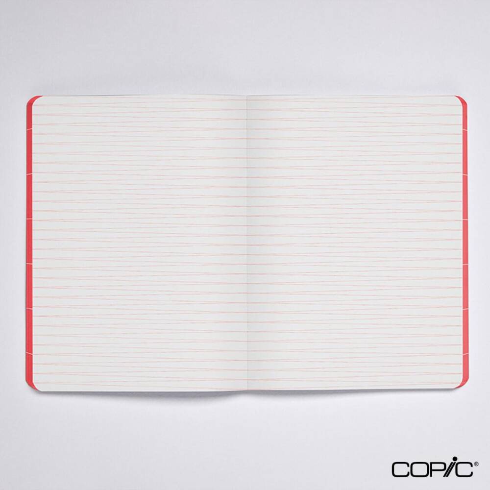 Nuuna Premium Notebook Break The Grid Red A5 120 gr 160 Pages