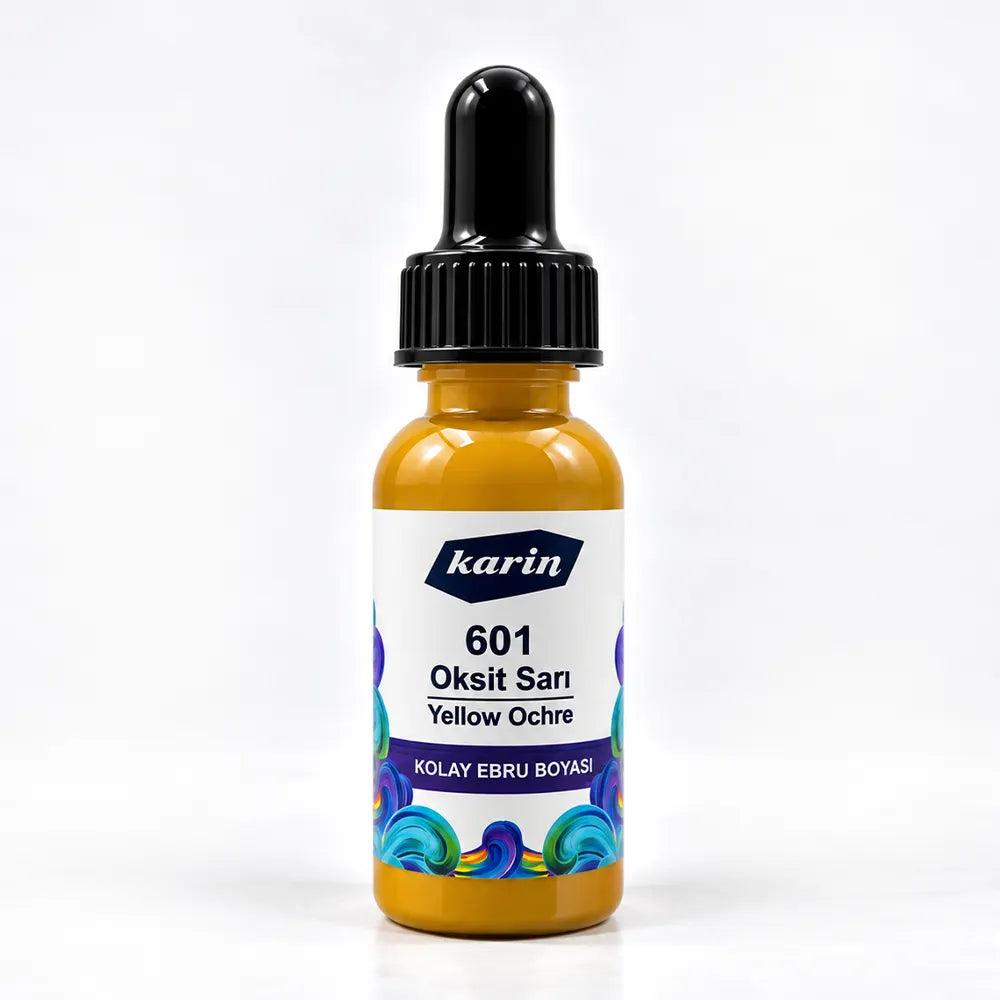 Karin Easy Marbling Paint 601 Oxide Yellow 30 cc
