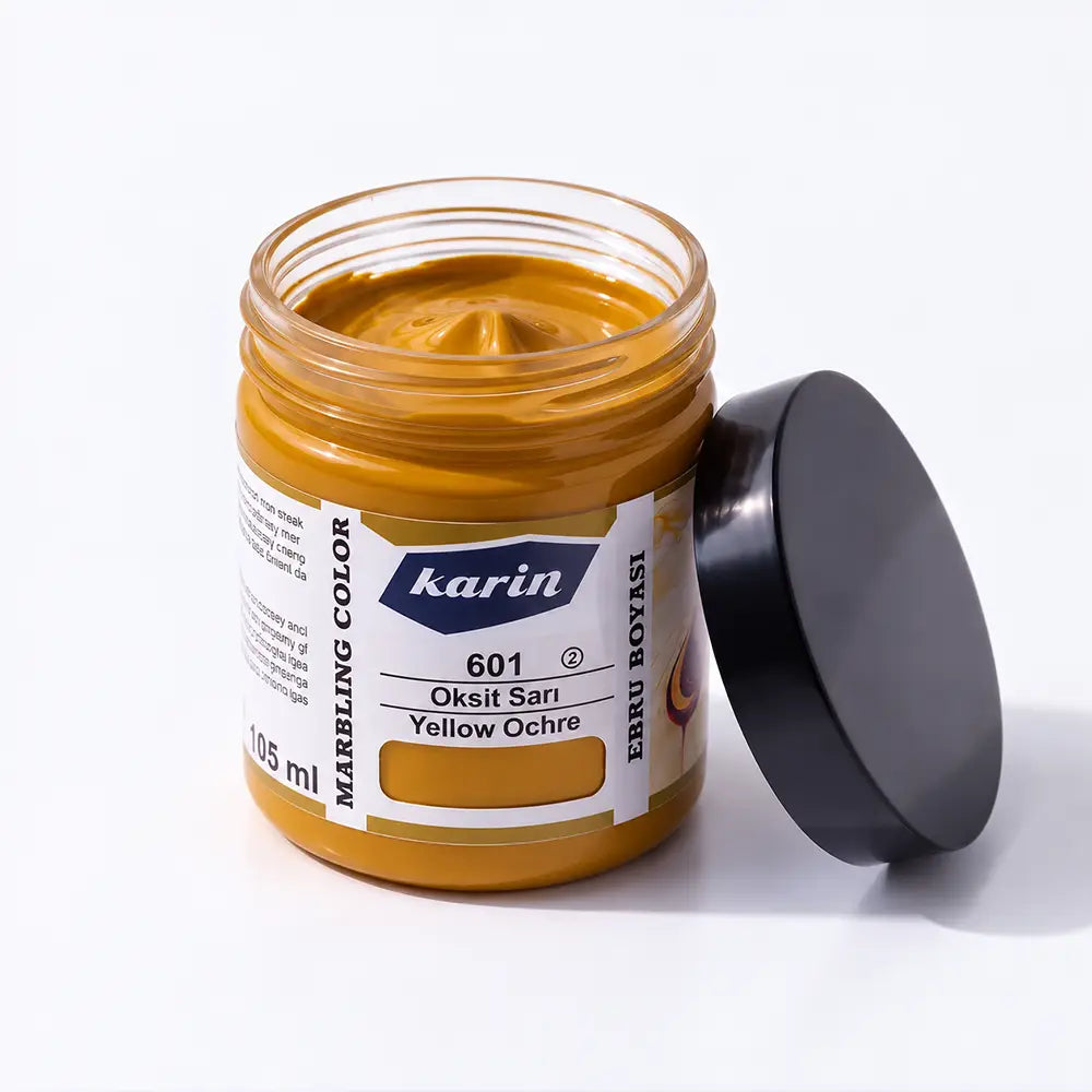 Karin Ebru Boyası 601 Oksit Sarı 105 ml