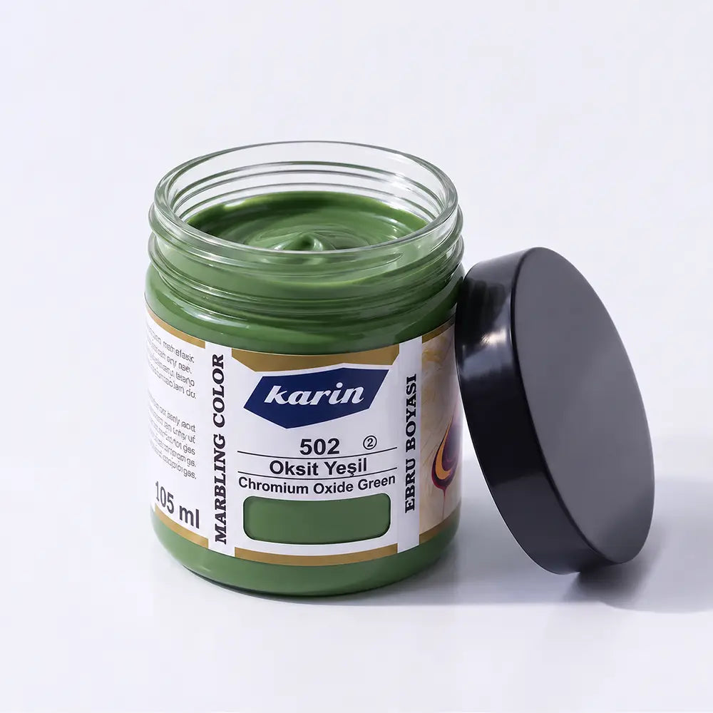 Karin Ebru Boyası 502 Oksit Yeşil 105 ml