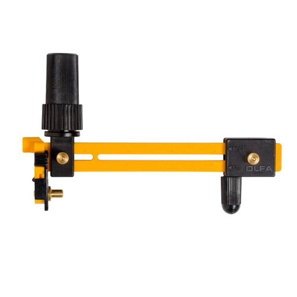 Olfa Cmp-3 Circular Cutter Utility Knife with Round Blade 4-22 cm Diameter