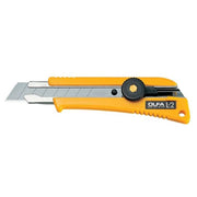 Olfa L-2 Multi-Purpose Non-Slip Rubber Handle Wide Utility Knife with Screw 18mm
