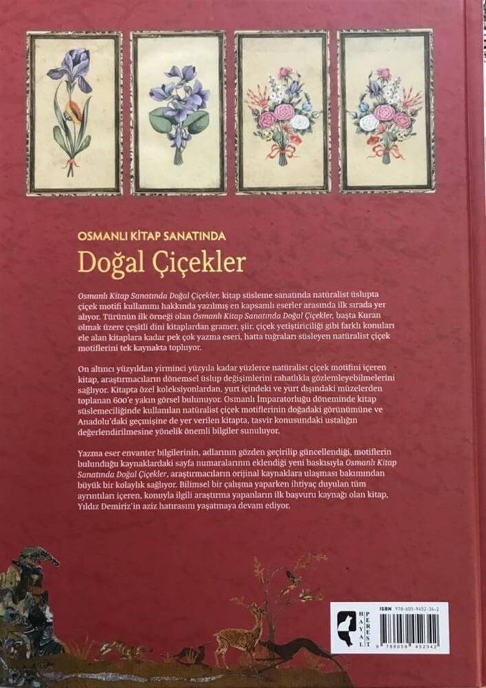Natural Flowers in Ottoman Book Art - Yıldız Demiriz