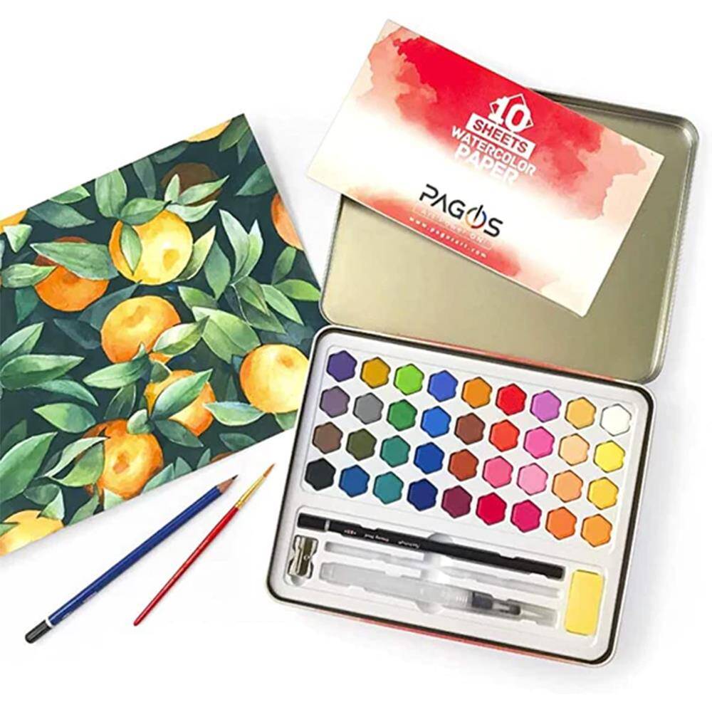 Pagos Watercolor Set 36 Colors