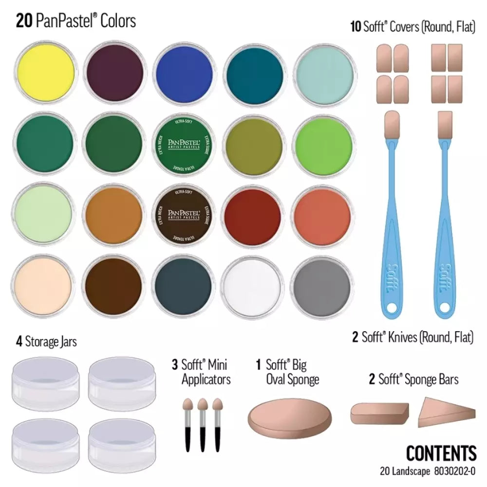 PanPastel Landscape Set 20 Renk