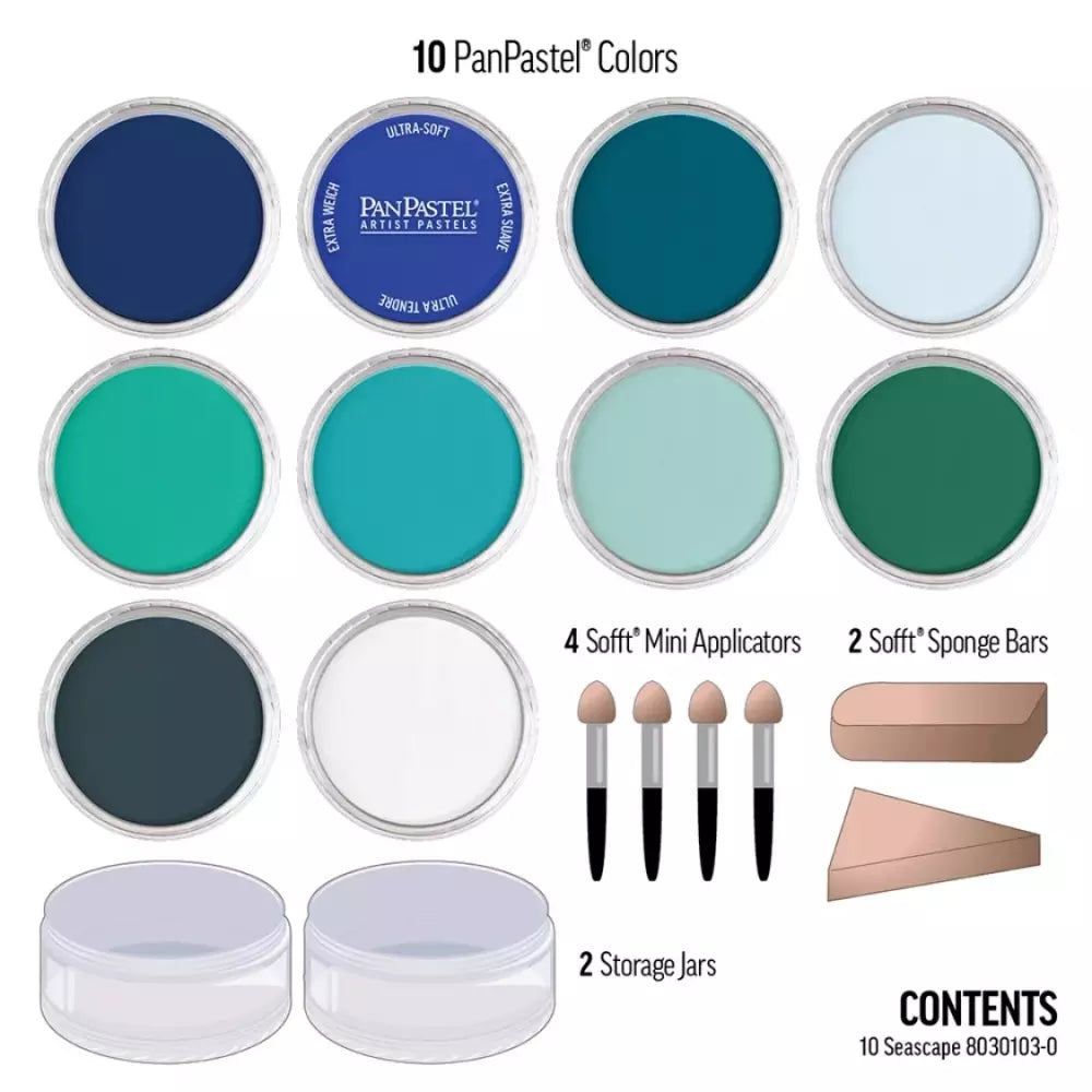 PanPastel Seascape Set 10 Renk
