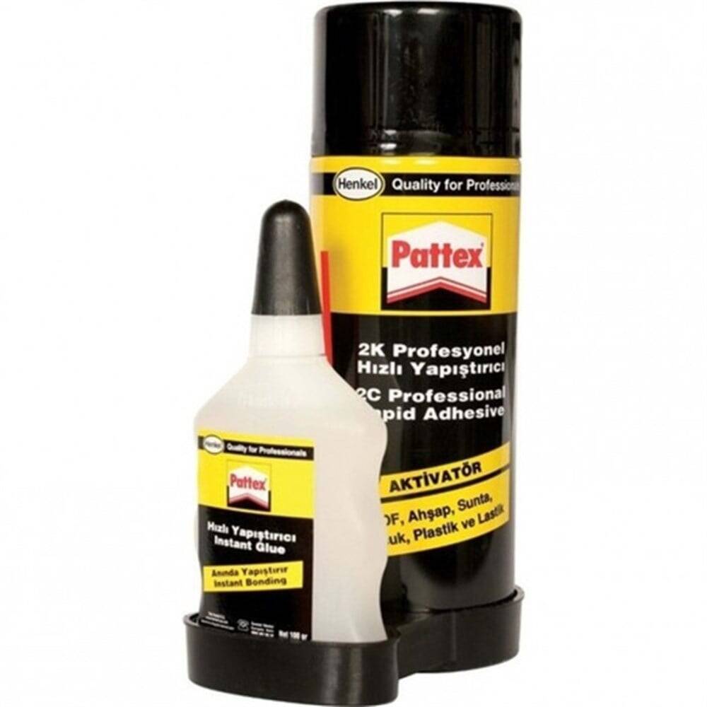 Pattex 2K Profesyonel Hızlı Yapıştırıcı 400 ml + 100 ml