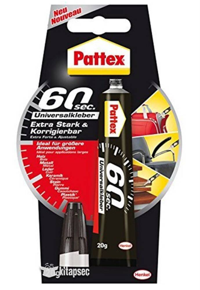Pattex 60 Saniye Unıversal Yapıstırıcı 20G.