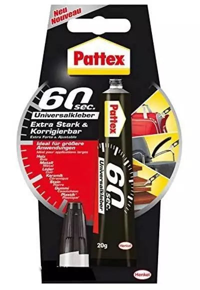 Pattex Adhesive Universal 60 sec 20 Gr 1994326