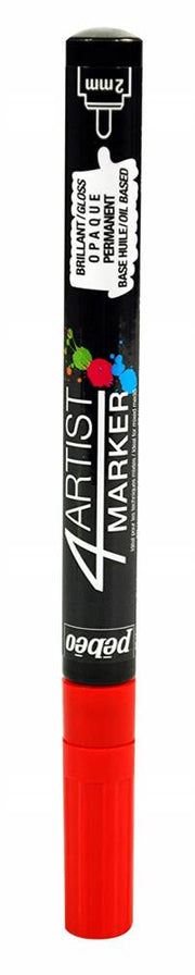 Pebeo 4Artist Oil Marker 2 mm Red