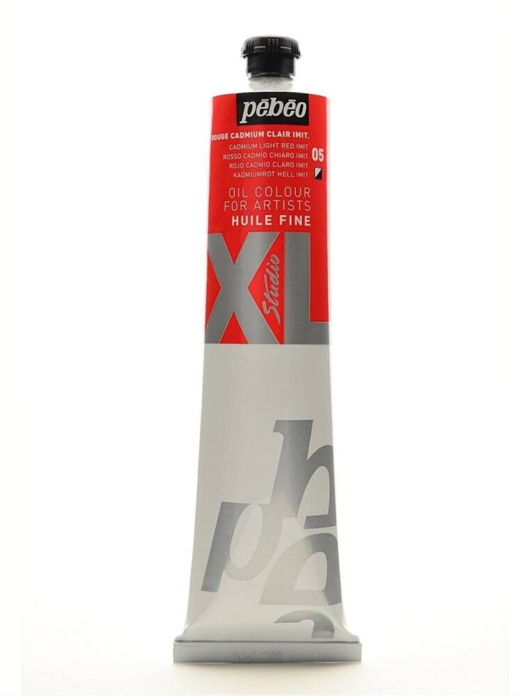Pebeo Huile Fine XL 200 ml Oil Paint 05 - Cadmium Light Red