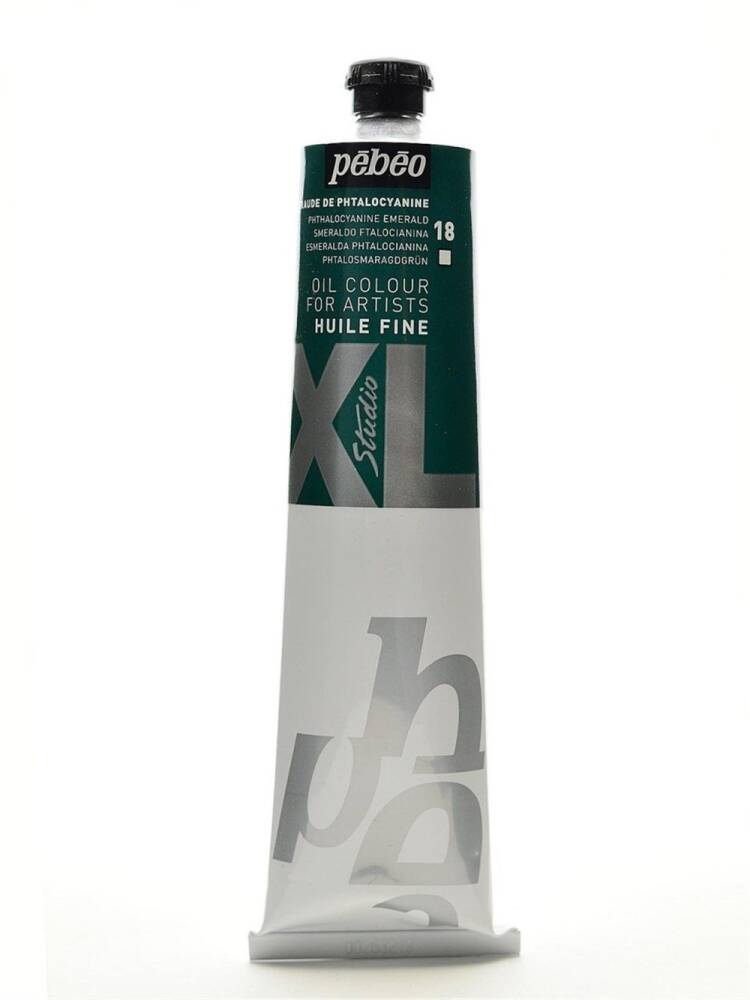 Pebeo Huile Fine XL 200 ml Oil Paint 18 - Phthalocyanine Emerald