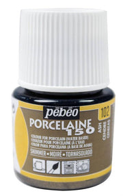 Pebeo Porcelaine Paint 45 ml 102 Shimmer Ash