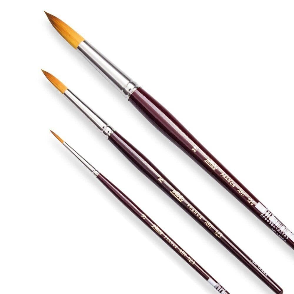 Pebeo Synthetic Watercolor Brush 123 Serial No: 4