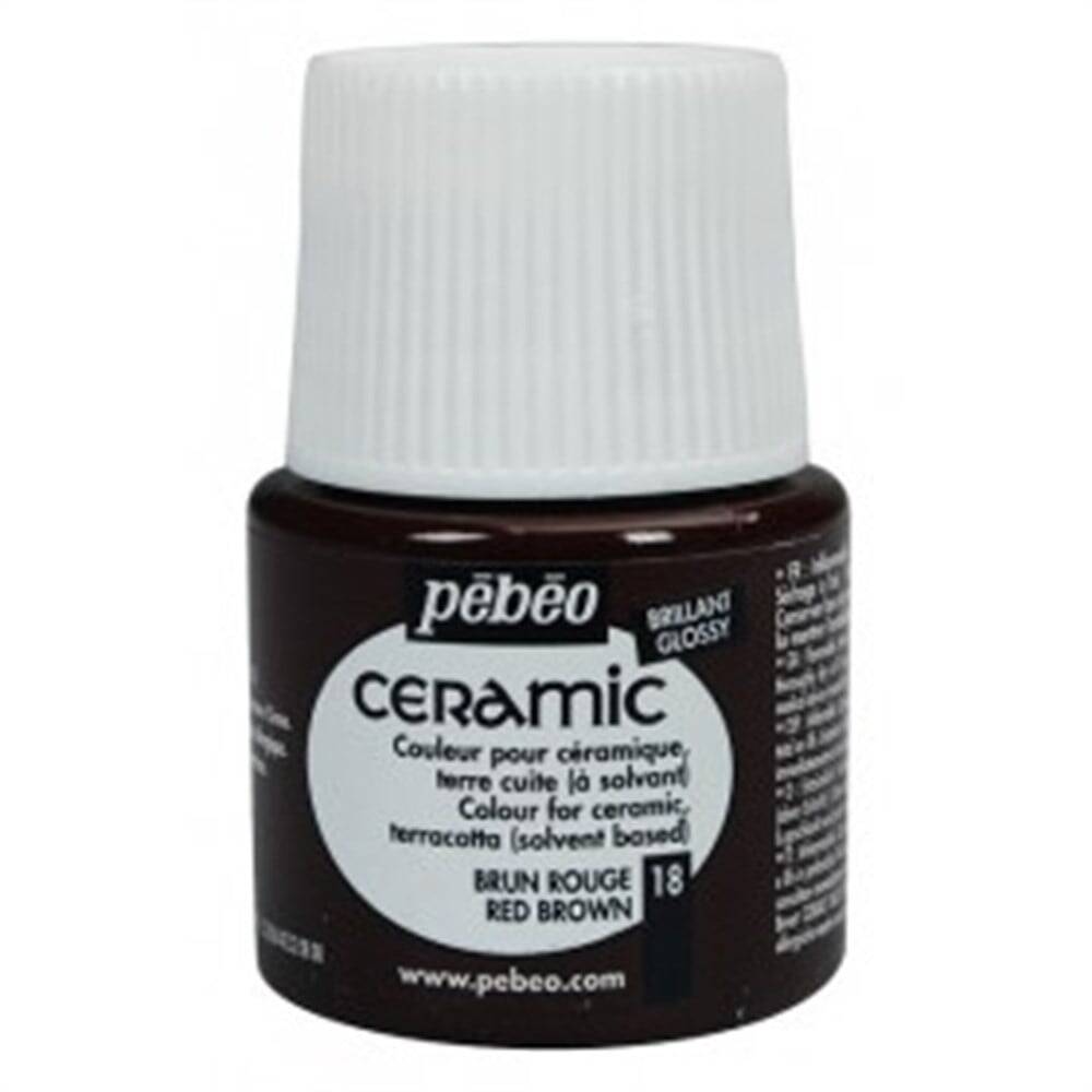 Pebeo Seramik Boyası 45 ml Black