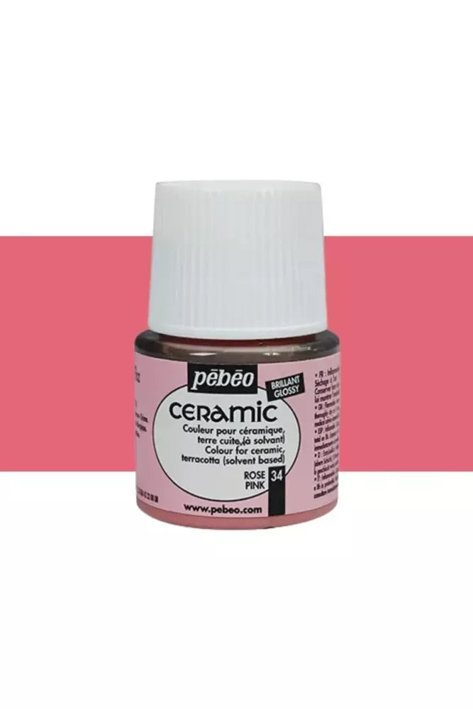 Pebeo Seramik Boyası 45 ml Pink