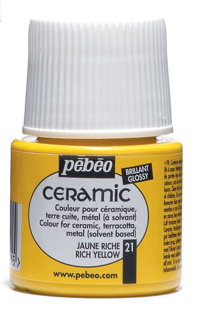 Pebeo Seramik Boyası 45 ml Rich Yellow