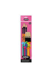 Pebeo Set-14 4-Piece Oil Paint Brush Set