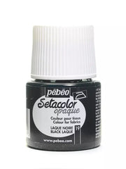 Pebeo Setacolor Opak Kumaş Boyası 45 ml Laque Noire