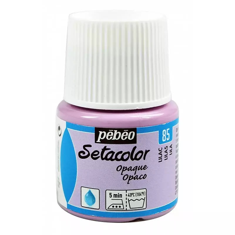 Pebeo Setacolor Opaque Fabric Paint 45 ml Lilac