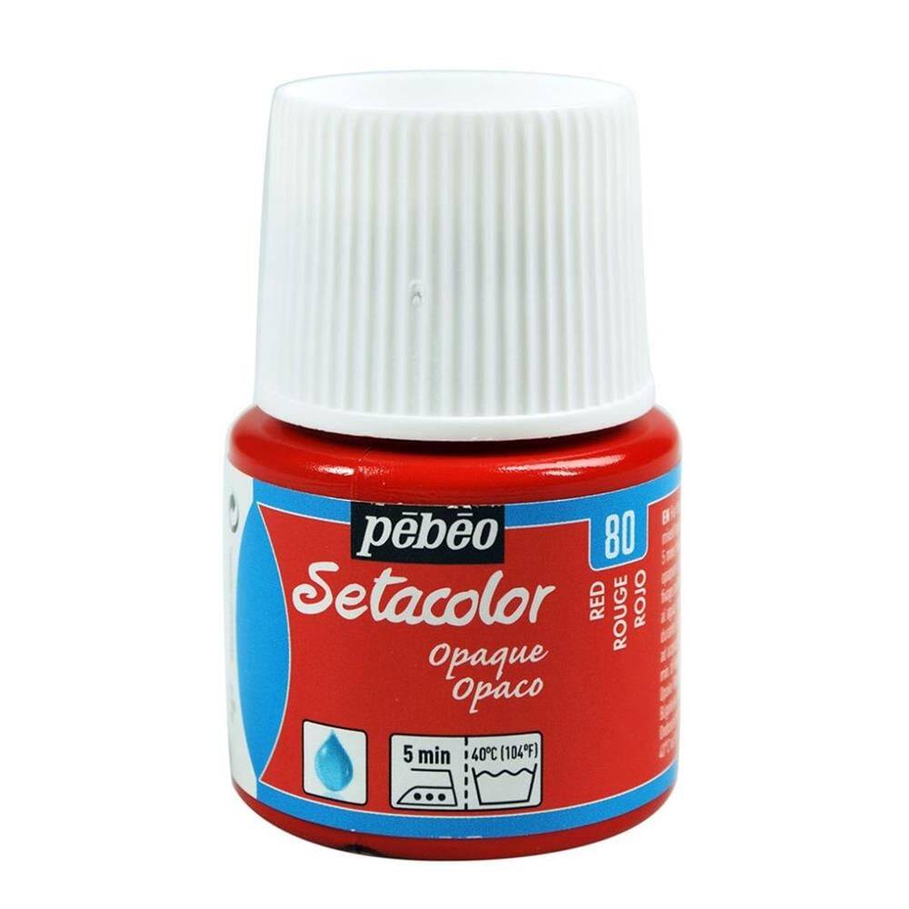Pebeo Setacolor Opak Kumaş Boyası 45 ml Red
