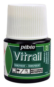 Pebeo Vitrail Glass Paint 45 ml 13 Emerald