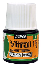 Pebeo Vitrail Glass Paint 45 ml 14 Yellow