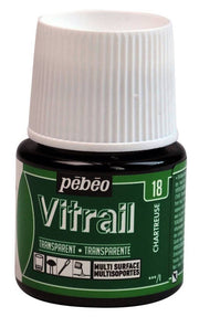 Pebeo Vitrail Glass Paint 45 ml 18 Chartreuse