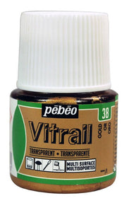 Pebeo Vitrail Glass Paint 45 ml 38 Gold