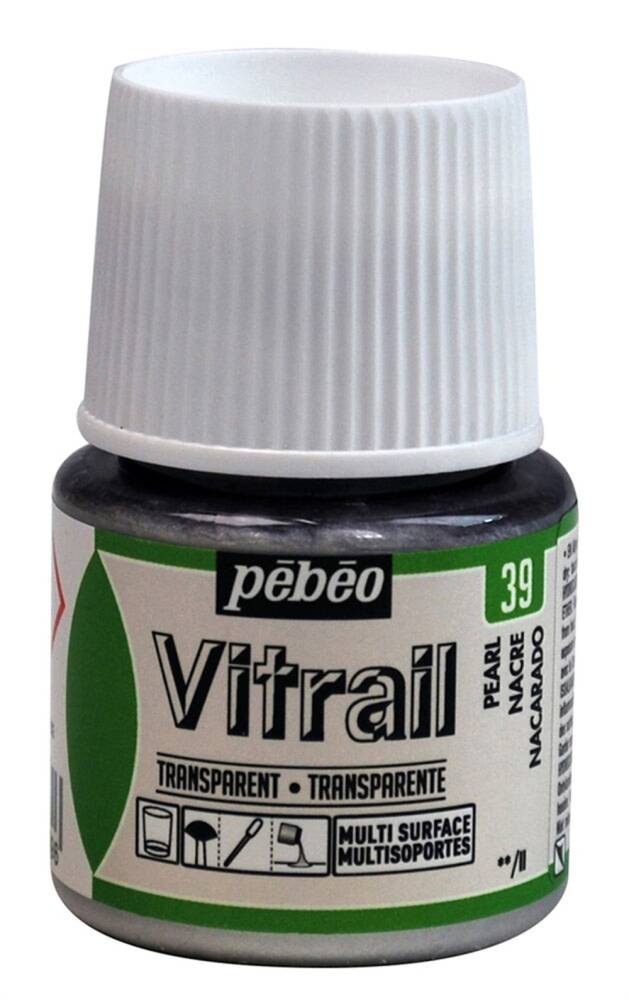 Pebeo Vitrail Glass Paint 45 ml 39 Pearl