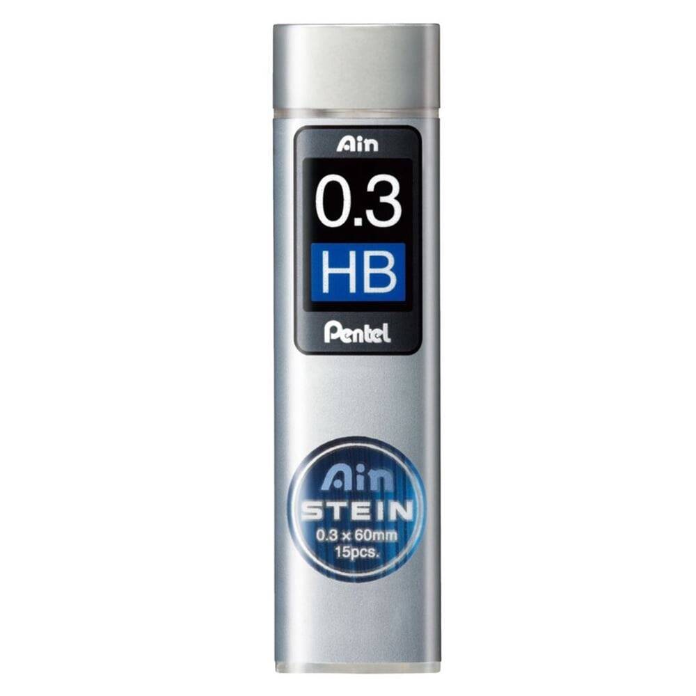 Pentel Min Hi-Polymer Stein 0.3 mm Hb