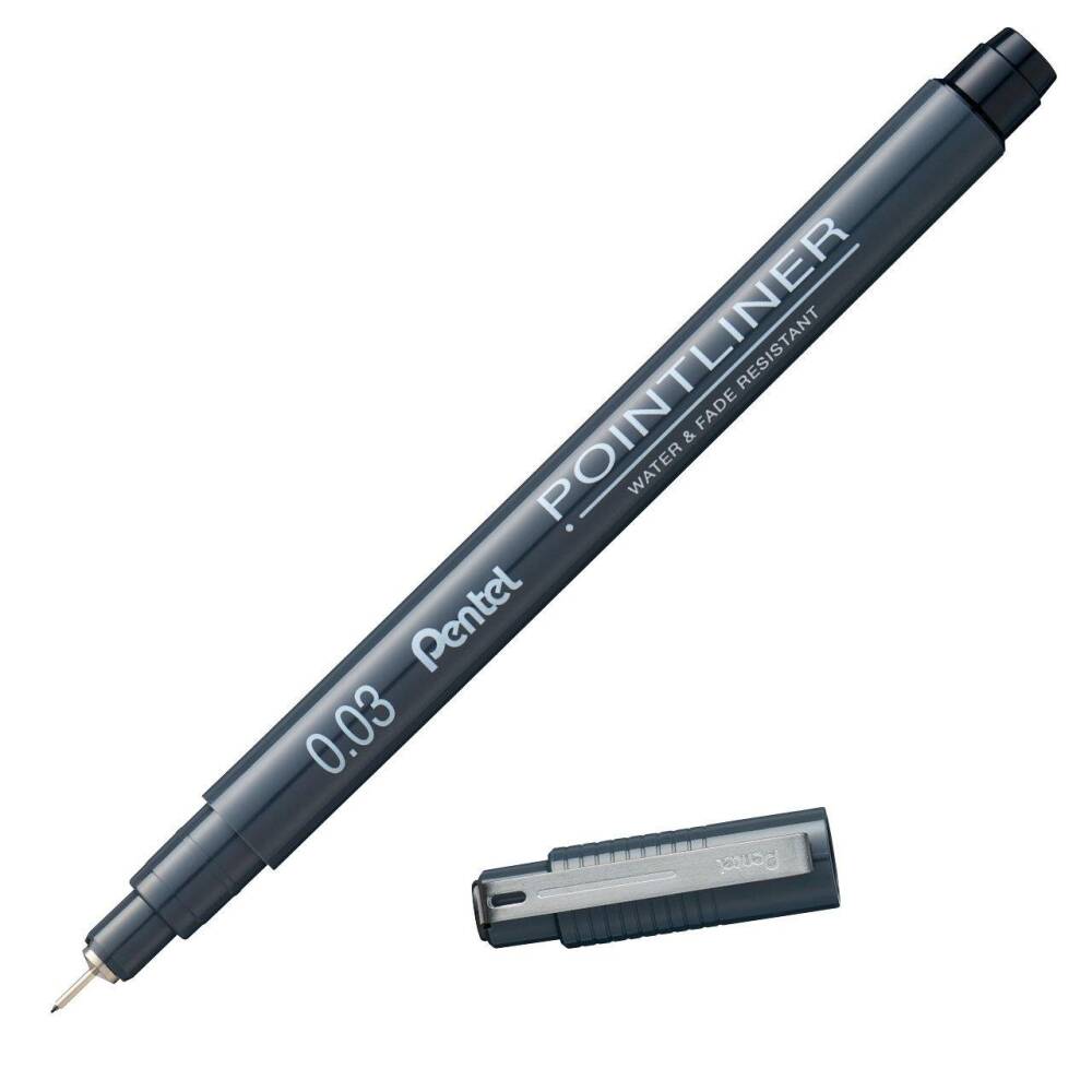 Pentel Pointliner Technical Drawing Pen 0.03 mm S20P-03A