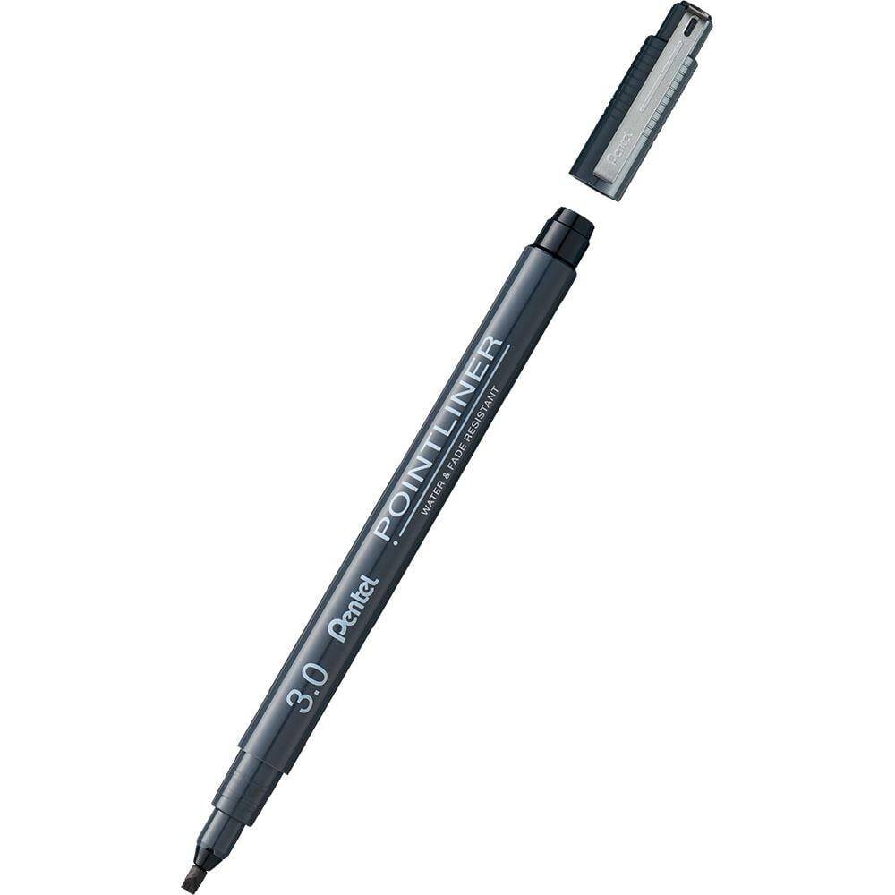 Pentel Pointliner Technical Drawing Pen 3.0 mm Calligraphic Chisel Tip S20P-30A