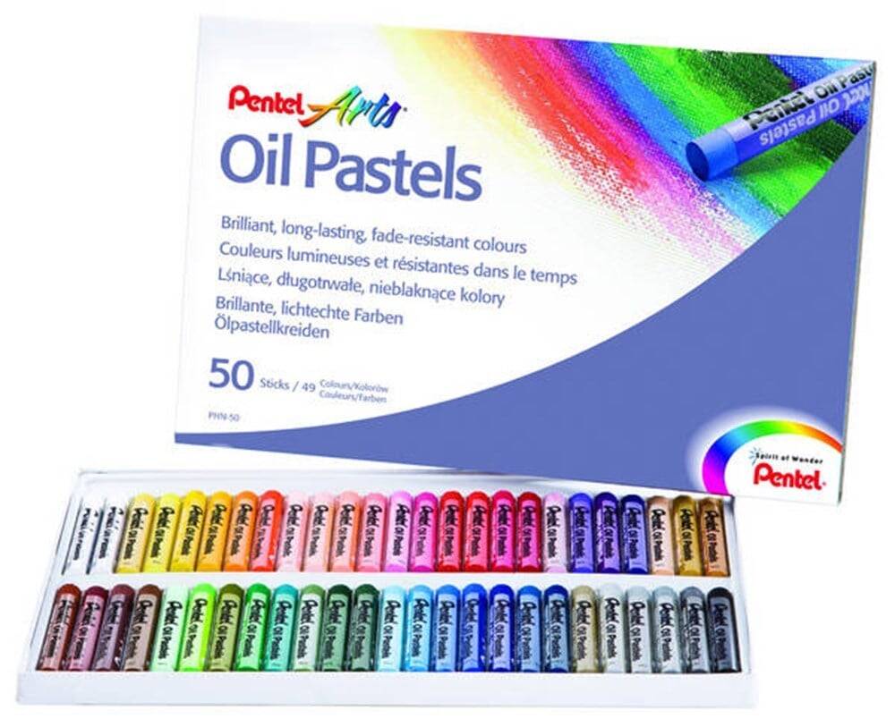 Pentel Oil Pastel 50 Colors
