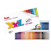 Pentel Yağlı Pastel Boya XXL 48 Renk