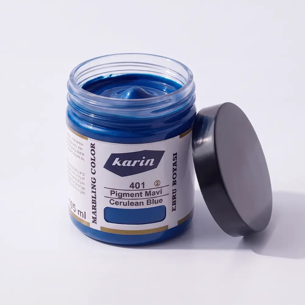 Karin Ebru Boyası 401 Pigment Mavi 105 ml