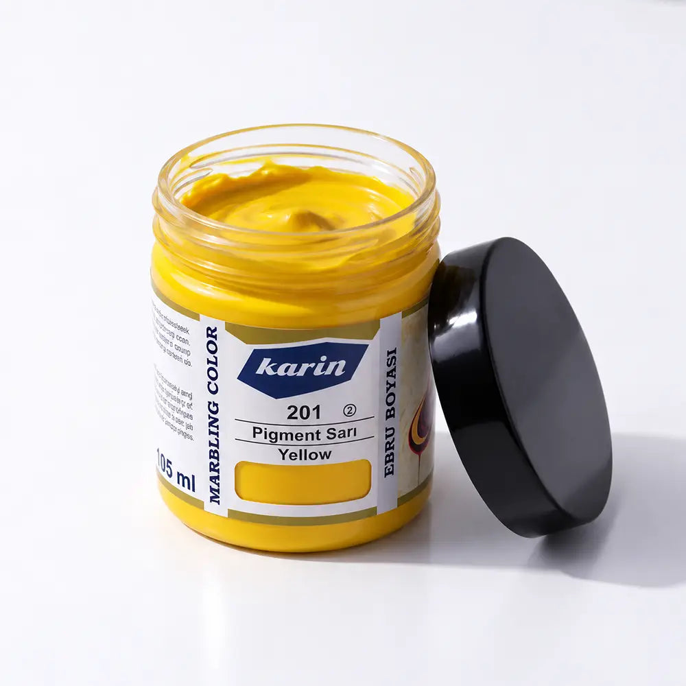 Karin Ebru Boyası 201 Pigment Sarı 105 ml
