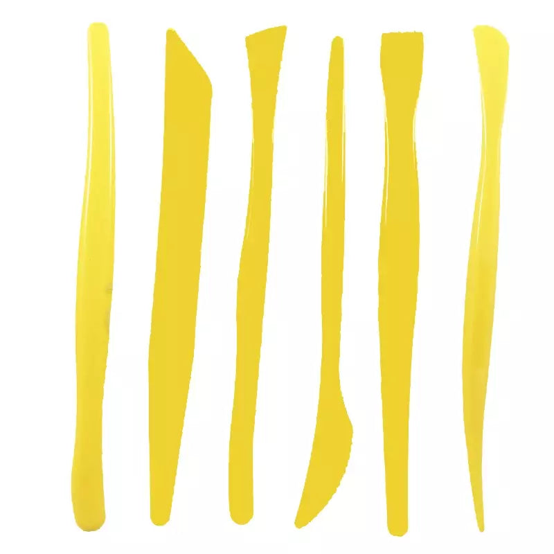Plastic Chalkboard Set 20 cm. 6 Pieces